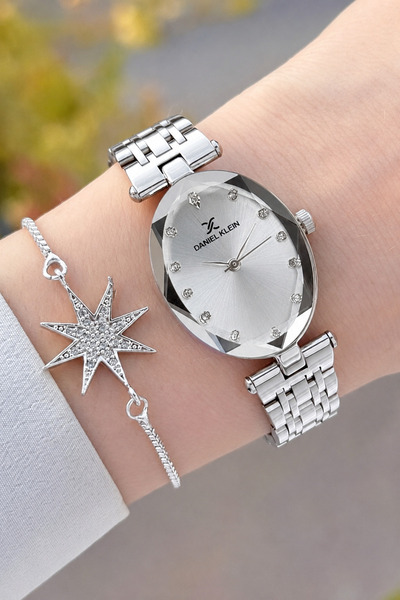 Daniel Klein Gray Color Same as in the Image 24 mm Women's Wristwatch and Bra...