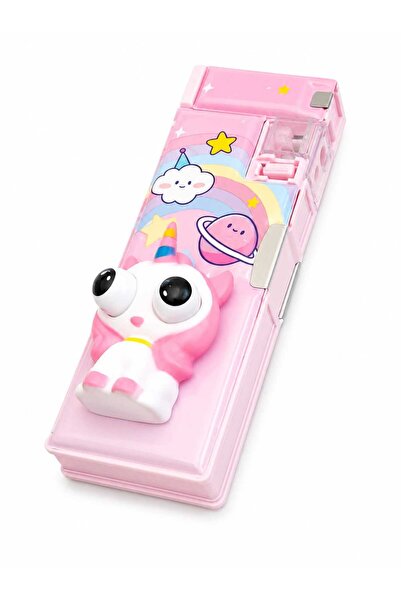 MTKardeşler Suport pentru pixuri din plastic Unick Color Pörtlek Unicorn, cu ...