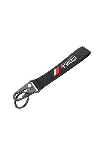 OEM ΥΦΑΣΜΑΤΙΝΟ ΜΠΡΕΛΟΚ ΜΕ ΚΛΙΠ TRD RACING DEVELOPMENT - ΜΑΥΡΟ -