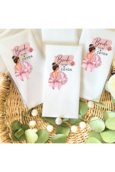 Lion Baskı ve Organizasyon Bride to be baskılı peçete 20'li