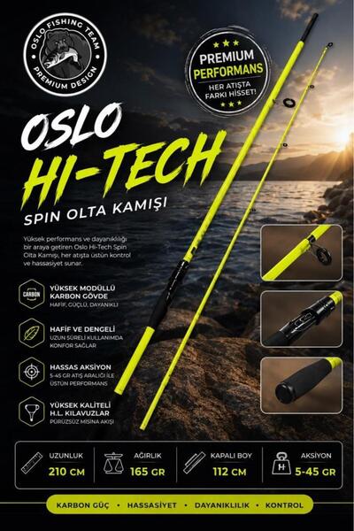 Oslo HighTech 210cm 5-55gr Spin Olta Kamışı