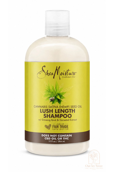 Shea Moisture شامبو تطويل الرموش 384 مل