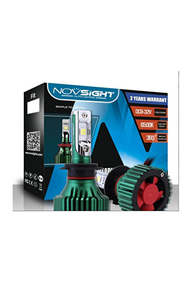 OEM LED Λάμπες H7 | 9-32V IP65 2ΤΜΧ 30W 8000LM 6500K A384 N8 NOVSIGHT