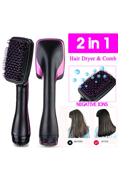 OEM Βούρτσα Στεγνωτήρας μαλλιών One-Step &amp; Styler, Μαύρο