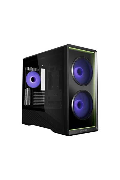 Lian Li Vector V150 INF mATX Case, Tempered Glass, 3x ARGB Fans, Black