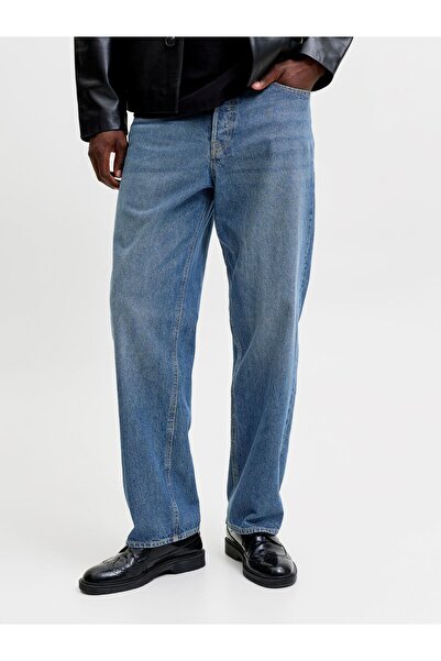 Jack & Jones Volné džíny JJIALEX JJCREW AT 163 NOOS Volné džíny