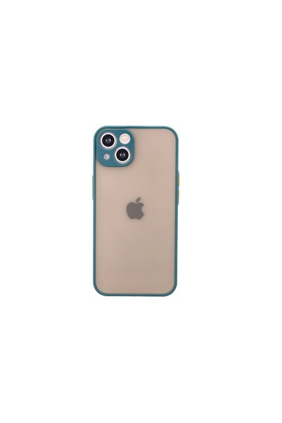 TheGencoo Apple iPhone 14 Case Montreal Silicone Cover - Green