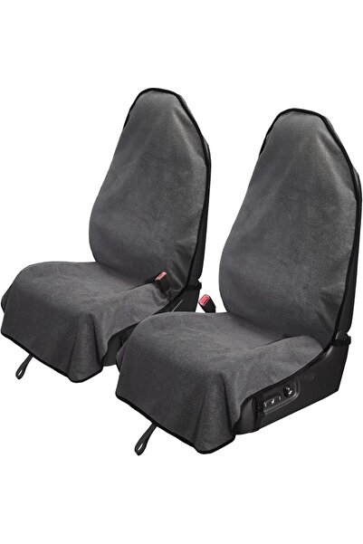 Leader Accessories غطاء مقعد أمامي للسيارة مقاوم للماء بلون بيج مع منشفة للعر...