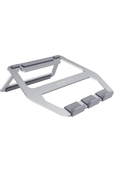 Amazon basics Aluminum Portable Foldable Laptop Support Stand for Laptops up ...