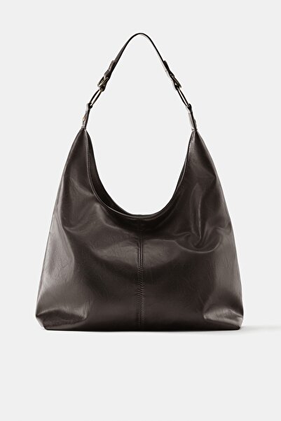 Pull & Bear Eskitme görünümlü shopper çanta