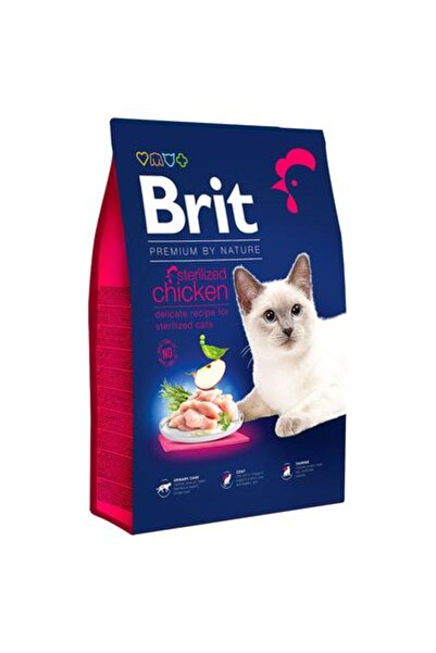 Brit Premium by Nature Hrană pentru pisici sterilizate cu pui 8 kg