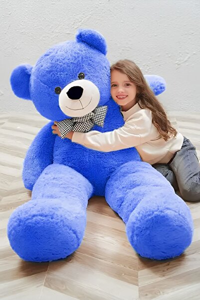 Sole 150 Cm Plush Bear with Bow Tie - Giant Size, 100% Domestic - Special Gif...