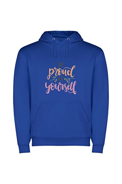 iLovePrints Proudly Inspire Breathtakingly Beautiful Φούτερ με κουκούλα σε χρ...