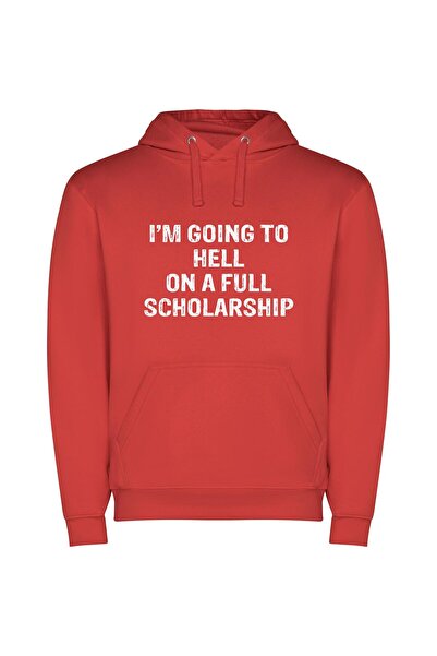 iLovePrints Satan's Scholarship: Hellbound Horrors Φούτερ με κουκούλα σε χρώμ...