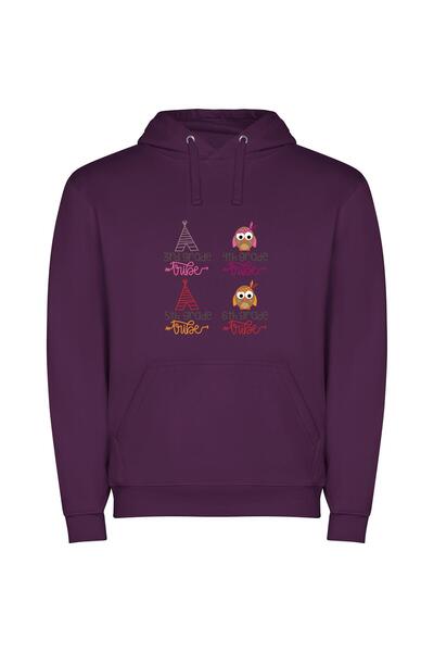 iLovePrints Owl-Inspired Numbers: Graphic Design Winner Φούτερ με κουκούλα σε...