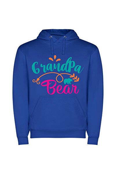 iLovePrints Grandpa's Trending Elephant Encounter Φούτερ με κουκούλα σε χρώμα...