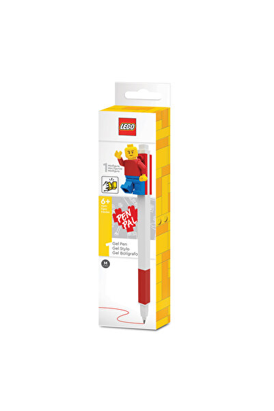 LEGO ® Pen Pal Minifigürlü Jel Tükenmez Kalem Kırmızı (52602)