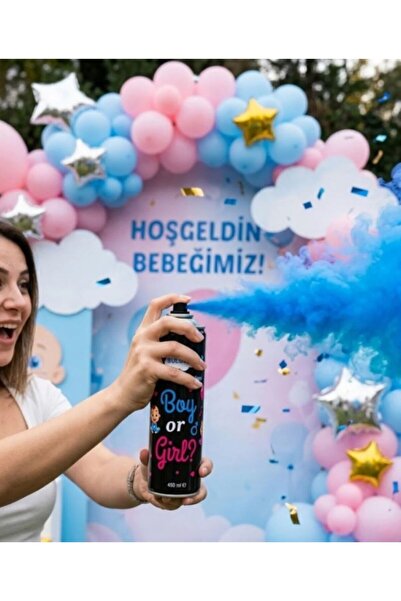 İRHANLAR Cinsiyet Belirleme Duman1 Spreyi Renk Boy or Girl, Bebek İçin Cinsiy...