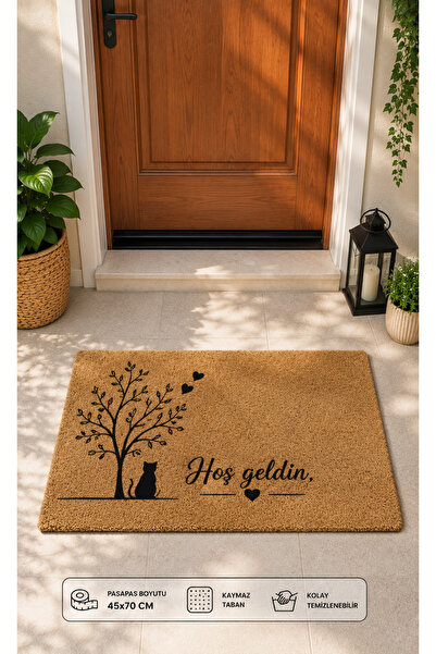 Arabamakss Digital Printing Door Mat Non-Slip Base 45X70 cm