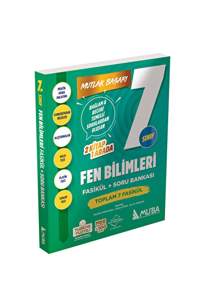Muba Yayınları FSK7003 MB 7.Sınıf Fen Bilimleri Fasikül + Soru Bankası