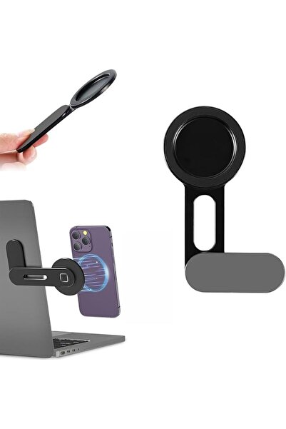 Generic Mizznee Adjustable Laptop Stand with Magnetic Phone Holder Aluminum S...