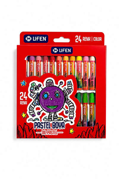 UFEN 24-Piece Crayon Set |   Vibrant Colors Soft Use Crayons