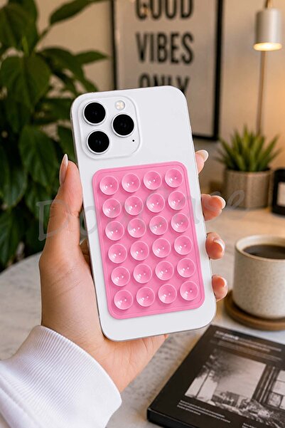 DoaCase Silikon Vakumlu Yapışkanlı Kaymaz Vantuz Cep Telefon Tutucu