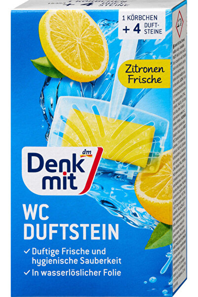 OEM Odorizant pentru toaletă Lămâie, 4 buc