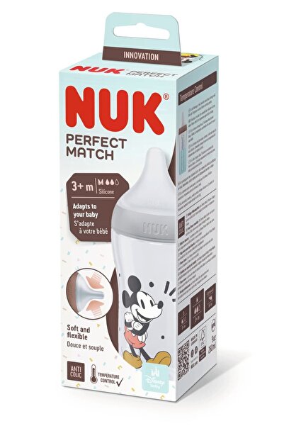 OEM Бутилка Perfect Match със силиконова биберонка, размер M, 3+ месеца, 260 мл