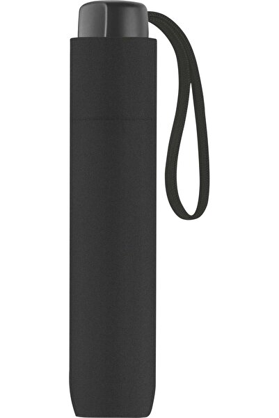 OEM Umbrelă de buzunar neagră, 1 buc