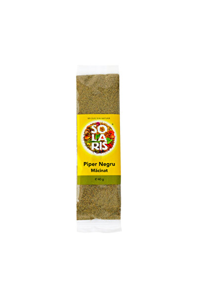 SOLARIS Piper Negru Macinat 40g