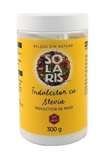 SOLARIS Indulcitor cu Stevia 300g
