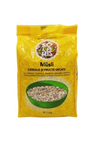 Solaris Plant Musli original din Cereale integrale si Fructe uscate, 1kg