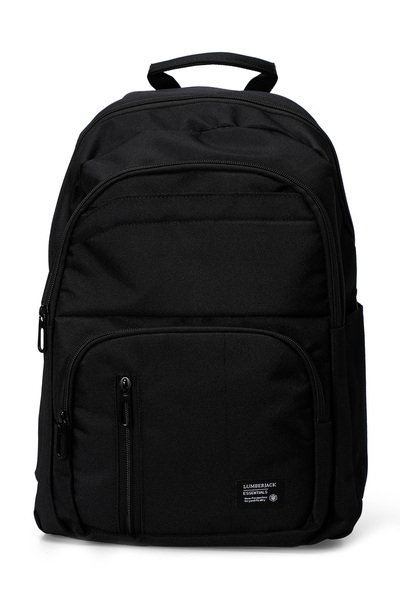 lumberjack Σακίδιο πλάτης Unisex Μαύρο CASUAL LAPTOP BPCK