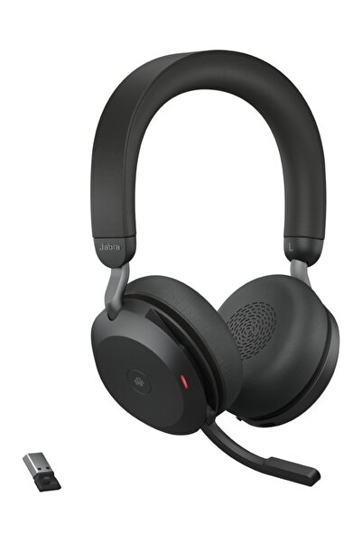 Jabra Casti Evolve2 75 On-ear Birou Bluetooth ANC cu microfon Negru