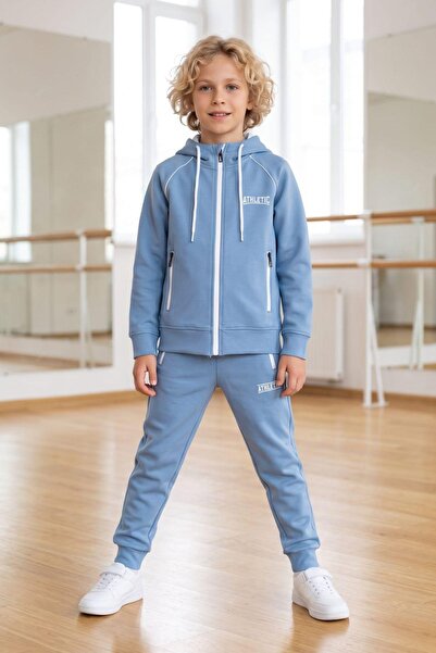 Zaziko Kids Σετ αθλητικής φόρμας για αγόρια Scuba Atheletic Raglan με κουκούλ...