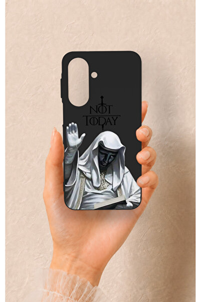 Vip Case Samsung A27 Uyumlu Not Today Desenli Silikon Kılıf