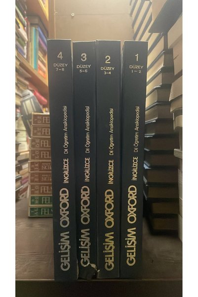 Kişisel Yayınlar Gelişim Oxford DİL ÖĞRETİM ANSİKLOPEDİSİ DÖRT CİLT TAKIM İKİNCİEL DEKORATİF BİLGİ