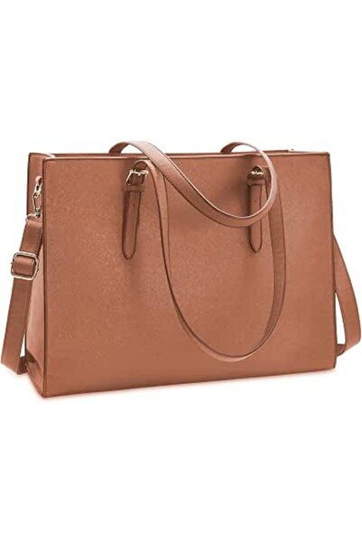 NUBILY Laptop Bag for Women Waterproof Lightweight Leather 15.6 Inch Computer...