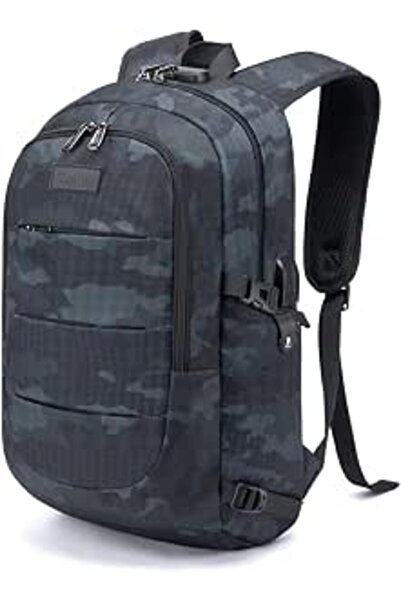 Tzowla Travel Laptop Backpack Water Resistant Anti-Theft Bag with USB Chargin...