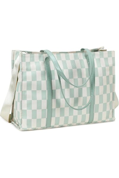 BTOOP Laptop Tote Bag for Women Work 15.6 inch Canvas Shoulder Bags Computer ...