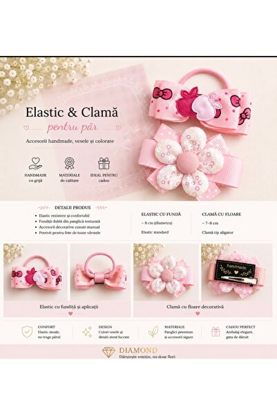 Generic Brand Set asortat pentru par clama&elastic