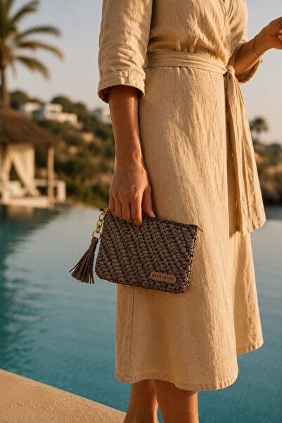 Seritaine Masha Beach Bag - Brown