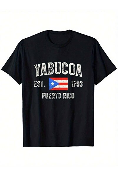 799 Puerto Rico Flag Suitable For Mens & Womens Outdoor T-Shirt, 100%Cotton, ...