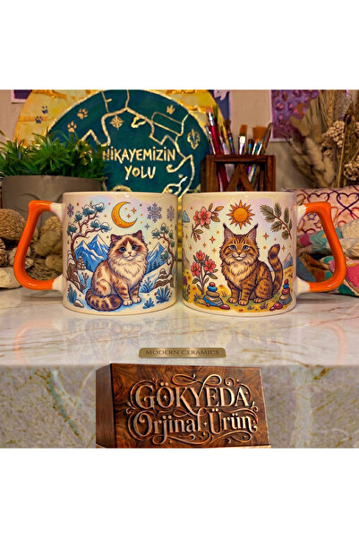 D&Y GAUDERY مجموعة أكواب مزدوجة من GÖKYEDA هدية للعشاق - أكواب مزدوجة بتصميم ...