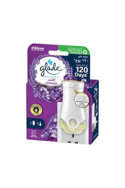 Glade Essential Oil Diffuser Device with Lavender Refill - 20 ml
