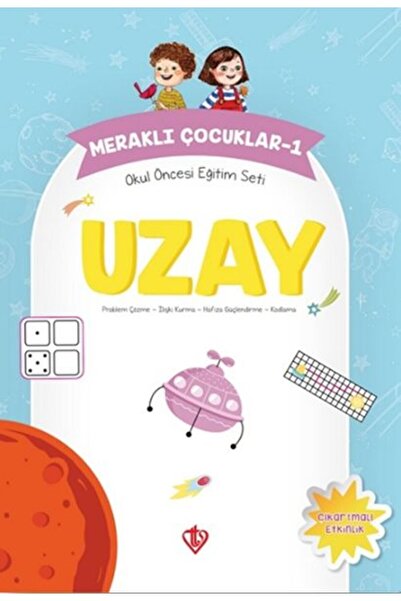 Türkiye Diyanet Vakfı Yayınları Curious Kids 1 - Preschool Education Set Space