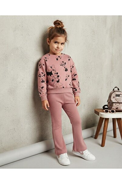 Egelite Girl's Mickey Printed Seasonal 7-8-9-10-11 Years Old Leggings Bottom ...