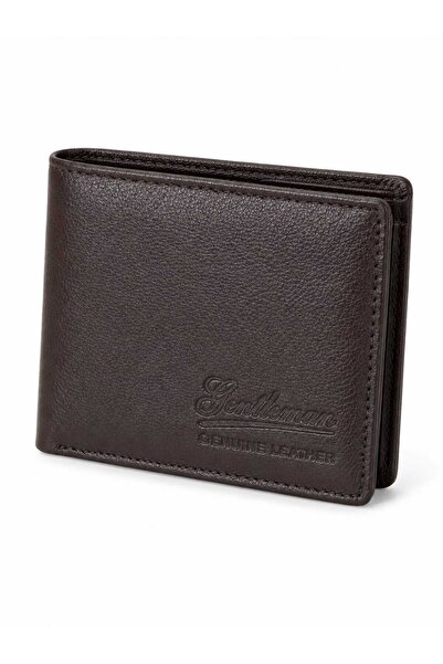 Gentlemen Premium 100% Genuine Leather Bifold Wallet for Men – Slim & Durable