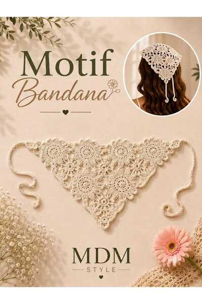 mdm style Vintage Motif Bandana